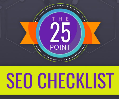 25 SEO checklist Infographic